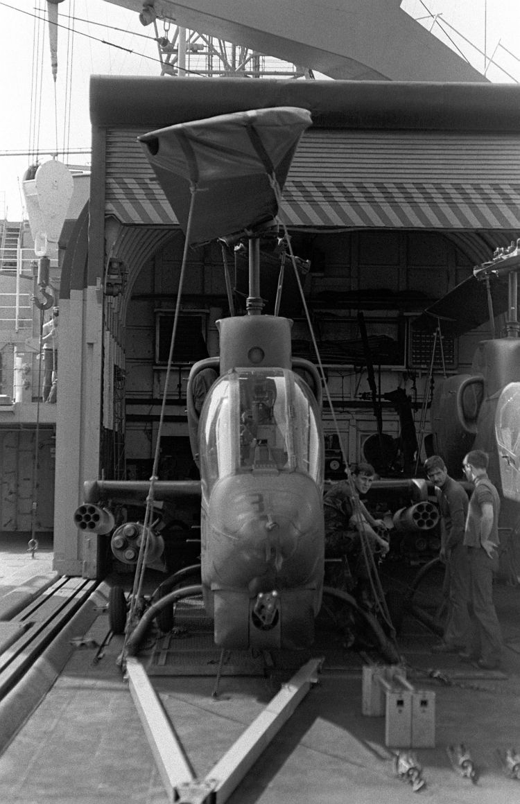 Image: U.S. Marines AH-1J Sea Cobra Helicopter