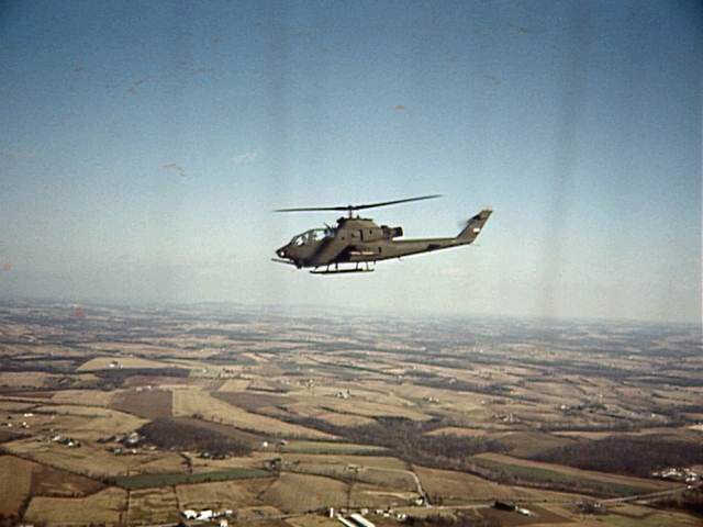 Image: AH-1F over Wester Maryland