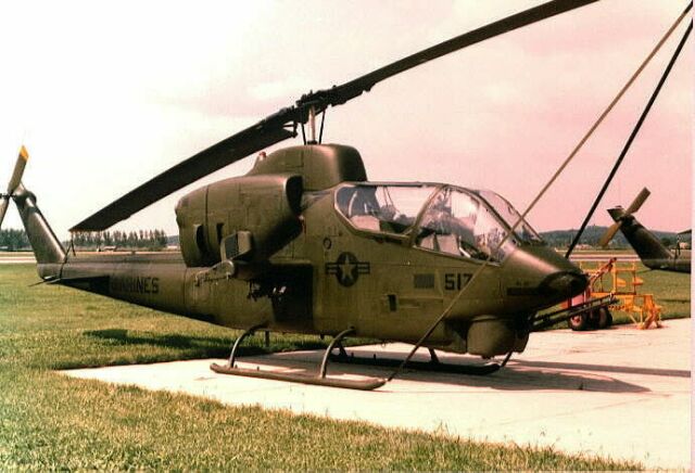 Image: U.S. Marines AH-1J Cobra Helicopter