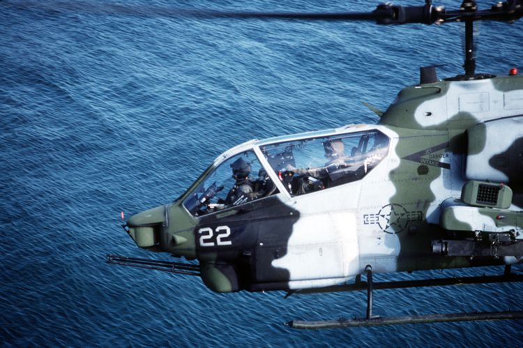 Image: United States Marine Corps AH-1W Sea Cobra Helicopter