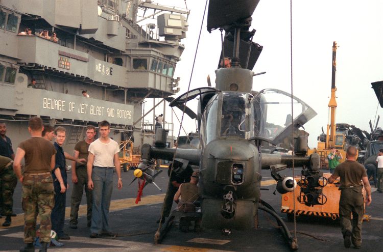 Image: United States Marine Corps AH-1T Sea Cobra Helicopter