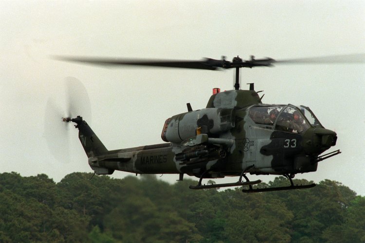 Image: U.S.M.C. AH-1W Super Cobra Helicopter