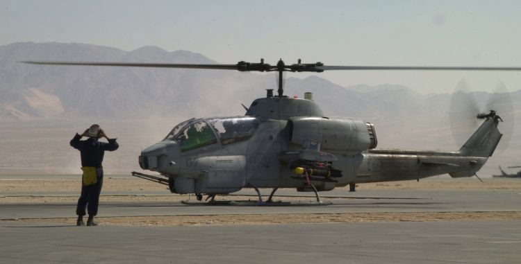 Image:  U.S. Marines AH-1W Cobra Helicopter