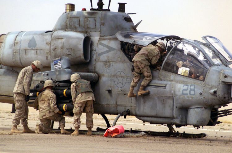 Image: U.S.M.C. AH-1W Super Cobra Helicopter