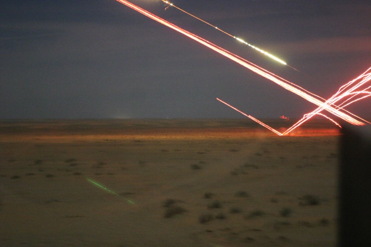 U.S.M.C. AH-1W Super Cobra Night Firing