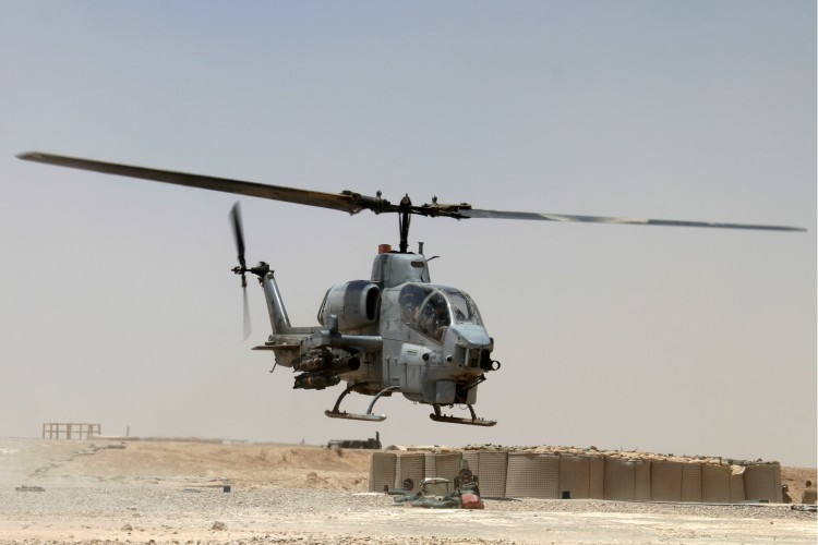 Image: United States Marine Corps AH-1W Super Cobra Helicopter