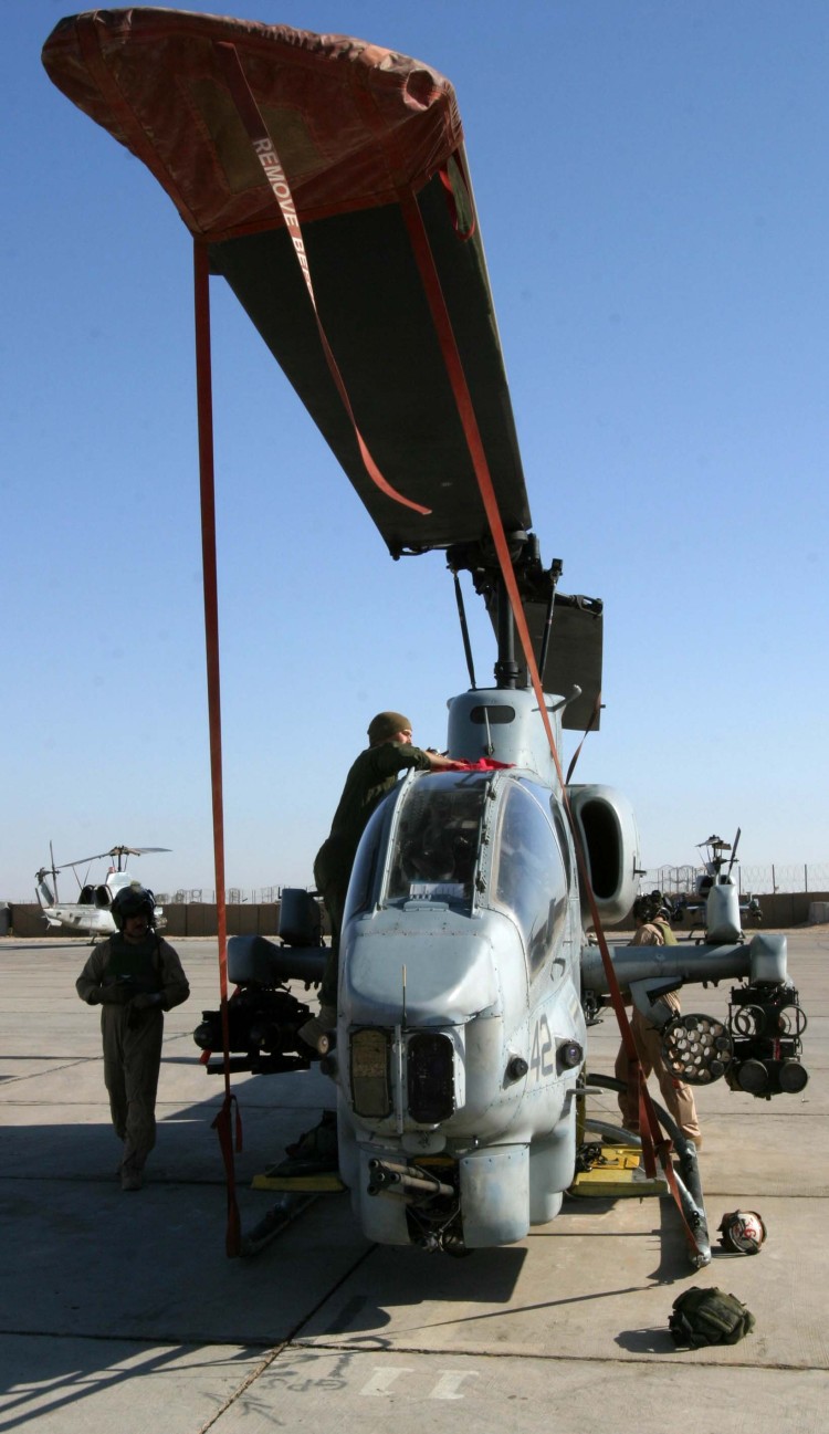 U.S.M.C. AH-1W Super Cobra Helicopter