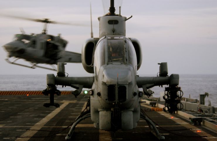 Image: USMC AH-1W Cobra Helicopter