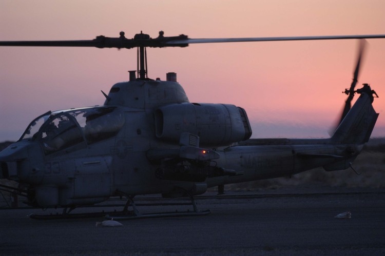 Image: United States Marine Corps AH-1W Super Cobra Helicopter