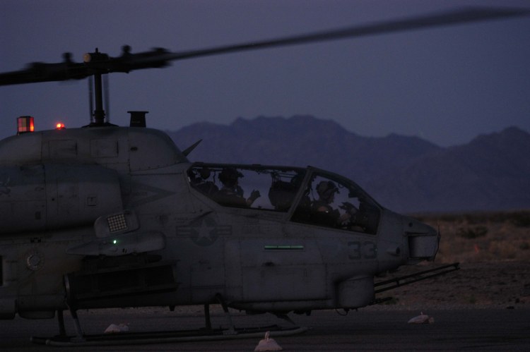 Image: United States Marine Corps AH-1W Super Cobra Helicopter