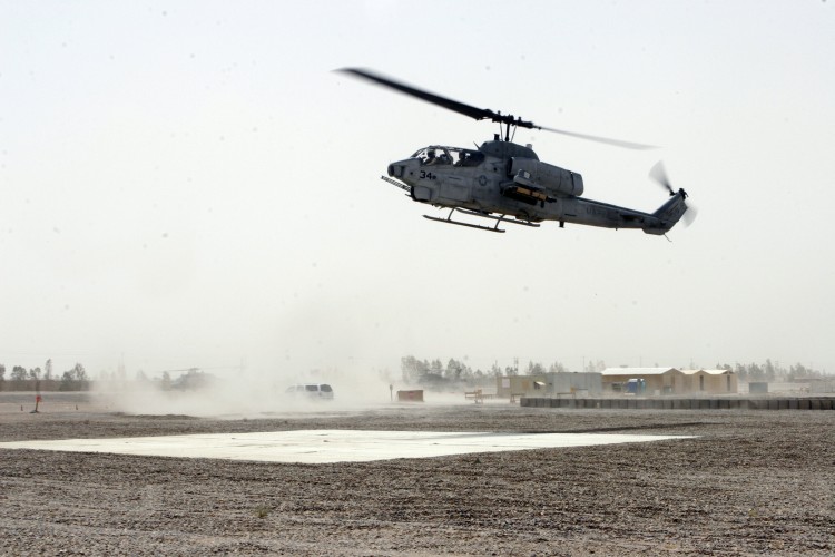 Image: United States Marine Corps AH-1W Super Cobra Helicopter