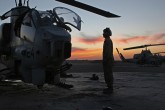 United States Marine Corps AH-1W Super Cobra Helicopter