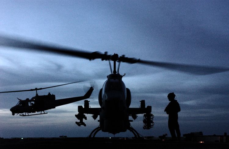 Image: USMC AH-1W Super Cobra Helicopter