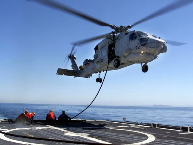 Image: U.S. Navy SH-60B Seahawk helicopter