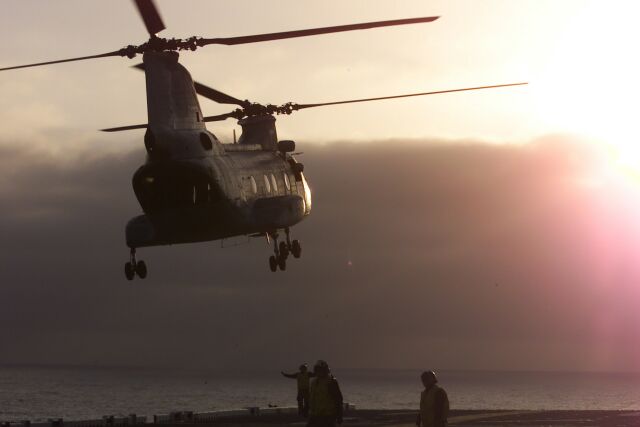 Image: U.S. Navy CH-46 Sea Knight