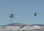 Image: CH-53 Super Stallion and a AH-1W Cobra