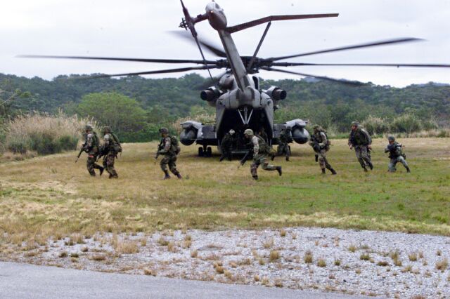 U.S. Marines CH-53E Super Stallion