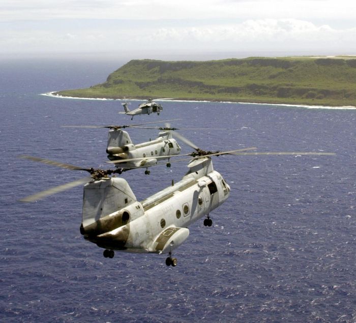 Image: CH-46 Sea Knight Helicopters