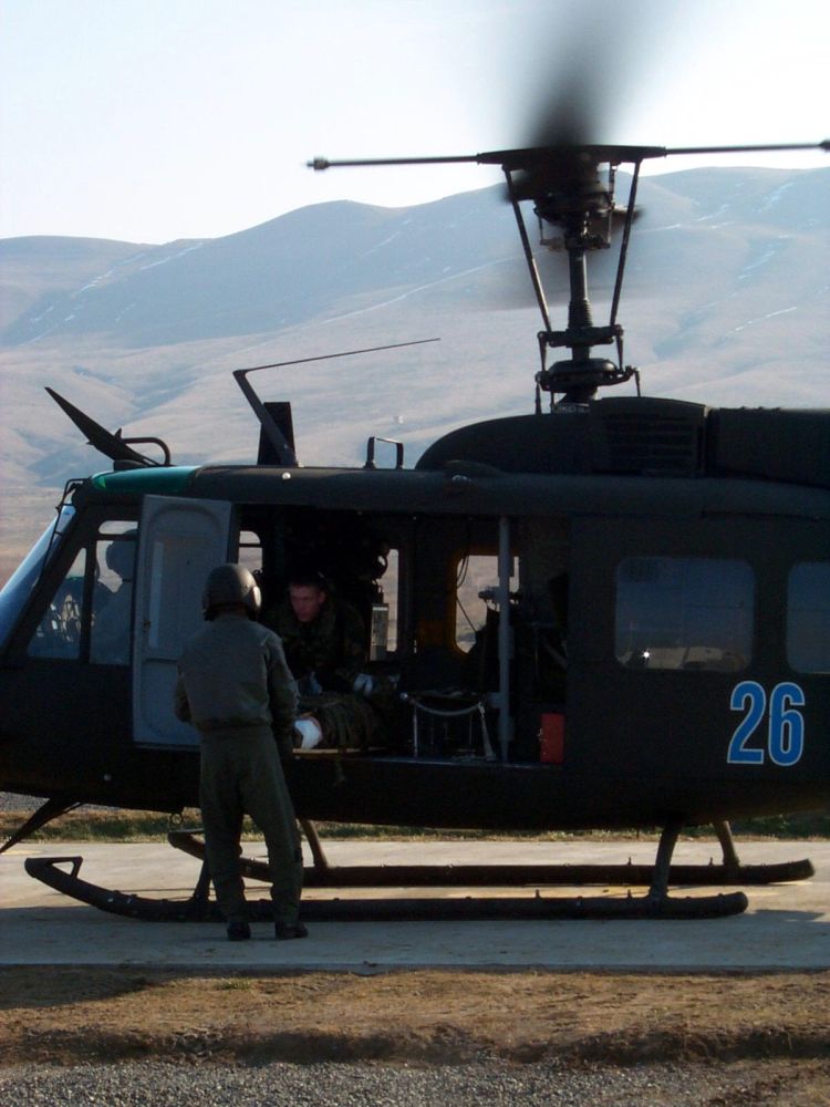 Image: Georgian UH-1N Huey Helicopter