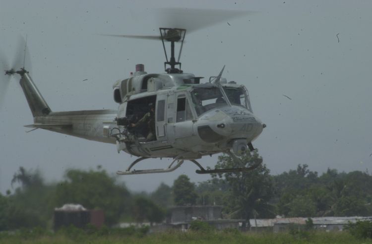 USMC UH-1N Huey Helicopter