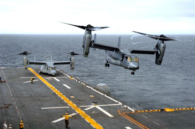 Image: U.S. Marine Corps MV-22B Osprey