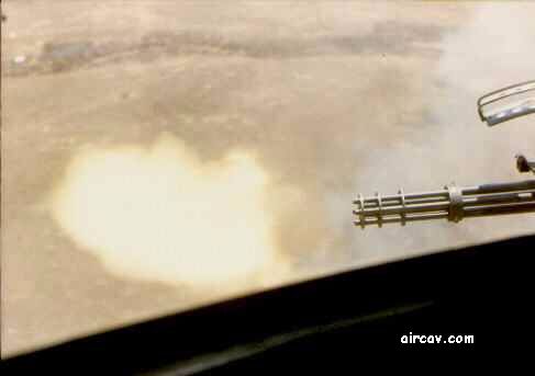 Image: M134 Minigun in Action