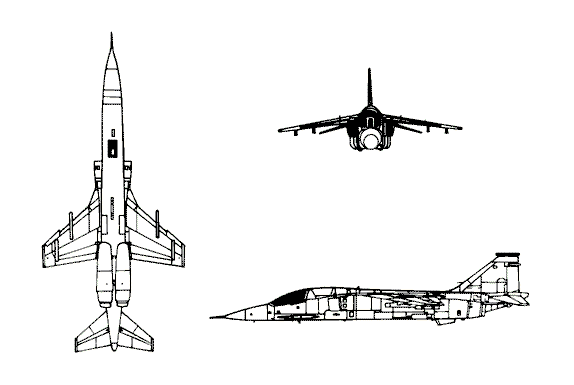 Drawing: F-1 (MITSUBISHI)