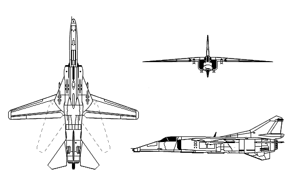 Drawing: MiG-27 Flogger