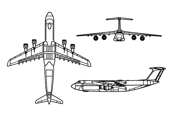 Drawing: C-5 Galaxy