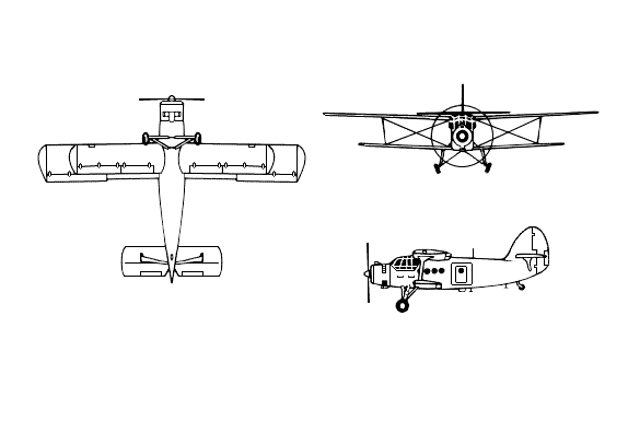 Drawing: An-2 Colt