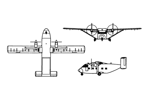 Drawing: Skyvan 3M