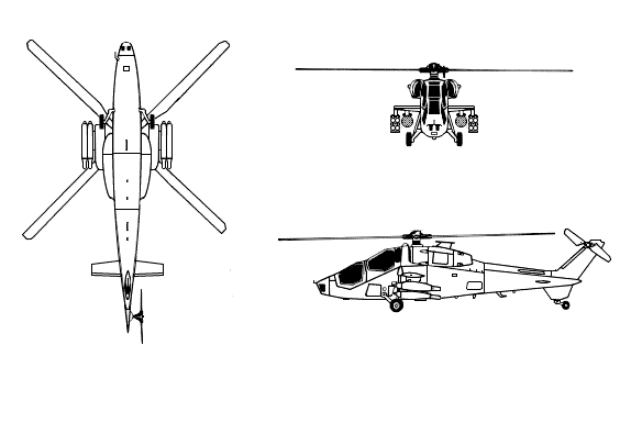 Drawing: A129 Mangusta