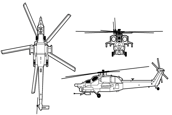 Drawing: Mi-28 Havoc